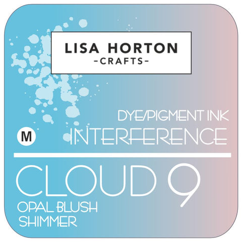 Lisa Horton Crafts Interference Ink Pad Opal Blush Shimmer