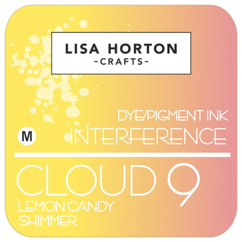 Lisa Horton Crafts Interference Ink Pad Lemon Candy Shimmer