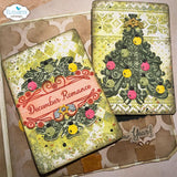 Elizabeth Craft Stamp And Die Set December Romance