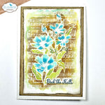 Elizabeth Craft Clear Stamps Winter flowers