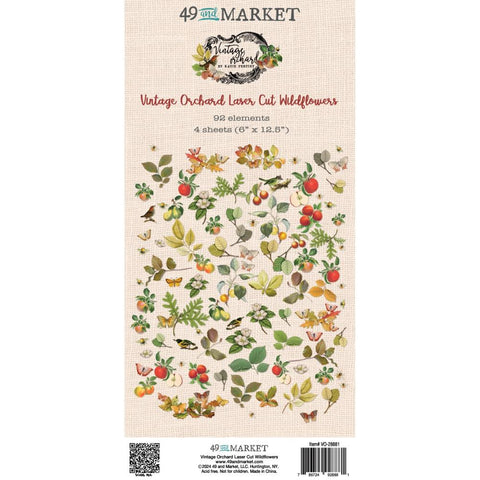 49 And Market Laser Cut Outs Vintage Orchard Wildflower