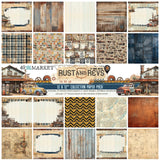 49 And Market Collection Pack 12"X12" Rust And Revs