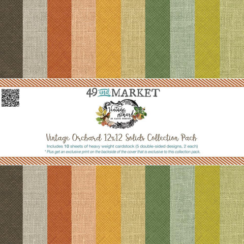 49 And Market Collection Pack 12"X12" Vintage Orchard Solids