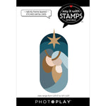 PhotoPlay Say It With Stamps Layered Dies Nativity Frame