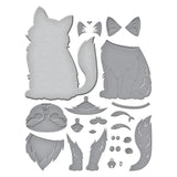 Spellbinders Etched Dies By Bibi Cameron Big Cat