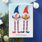 Spellbinders Etched Dies From Dancin' Christmas Friends Dancin' Gnome