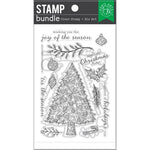 Hero Arts Clear Stamp & Die Combo Swirly Christmas Tree