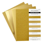 Spellbinders Treasured Cardstock 8.5"X11" 15/Pkg Gold