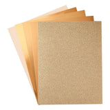 Spellbinders Treasured Cardstock 8.5"X11" 15/Pkg Rose Gold