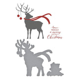 Spellbinders BetterPress Press Plate & Die Set Dashing Reindeer