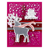 Spellbinders BetterPress Press Plate & Die Set Dashing Reindeer