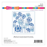 Stampendous - Cling Rubber Stamp From Beautiful Backgrounds Agapanthus