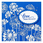 Stampendous - Cling Rubber Stamp From Beautiful Backgrounds Agapanthus