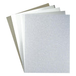 Spellbinders Treasured Cardstock 8.5"X11" 15/Pkg Silver