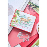 Sizzix A5 Clear Stamps With Framelits Die By 49 And Market Reindeer Mix Cluster