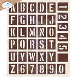 Elizabeth Craft Metal Die - Stencil Alphabet