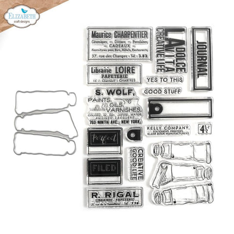 Elizabeth Craft Stamp And Die Set - The Craftstore