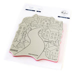 PinkFresh Studio Cling Stamp 4.25"X5.5" Holiday Street