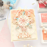 Pinkfresh Studio Stencils Radiating Snowflake