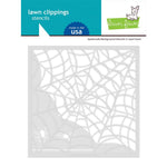 Lawn Clippings Stencils Spiderweb Background