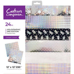 Crafter's Companion Paper Pad 12"X12" Holographic 2nd Edition