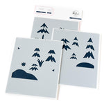 Pinkfresh Studio Stencils Trees