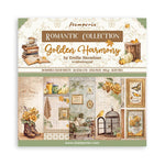 Stamperia  Paper Pad 12"X12" Golden Harmony, 10 Designs/1 Each