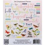 49 And Market Chipboard Mixed Set Birdsong