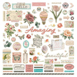 PhotoPlay  Stickers 12"X12" - Beautiful Junque Element