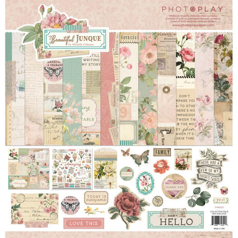 PhotoPlay Collection Pack 12"X12" Beautiful Junque