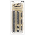 Tim Holtz Idea-Ology Metal Word Plaques + Tags