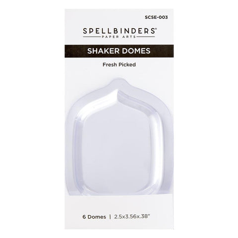 Spellbinders Shaker Dome 6/Pkg Fresh Picked