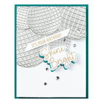 Spellbinders Etched Dies Disco Balls, Shine Bright