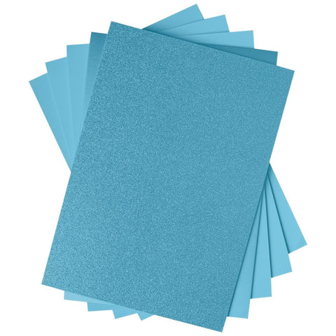 Sizzix Surfacez Opulent Cardstock A4 50/Pkg - Stacey Park Teal, Limited Edition