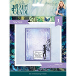 Crafter's Companion Sara Signature Fairy Glade 3D Embossing Folder 5"X7" Fairy Glade