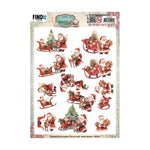 Find It Trading Berries Beauties Punchout Sheet Nostalgic Sleigh, Nostalgic Noel