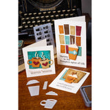 Sizzix Sidekick Texture Fades Embossing Folder By Tim Holtz Coffee