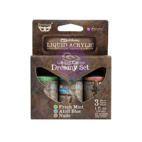 Finnabair Art Alchemy Liquid Acrylic Set Dreamy