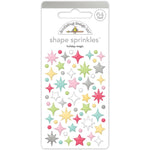 Doodlebug Sprinkles Adhesive Enamel Shapes Holiday magic, Tinsel Time