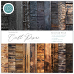 Craft Consortium Double-Sided Paper Pad  6"X6" 40/Pkg Scorched Wood