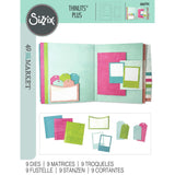 Sizzix Thinlits Die Set By 49 And Market 9/Pkg Journal Essential Page