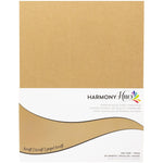 Harmony Hues 110# Cardstock 8.5"X11" 50/Pkg Kraft