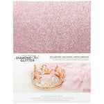 Harmony  Diamond Chic Glitter Cardstock 8.5"X11" 20/Pkg Princess Pink