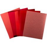 Harmony Precious Metals Cardstock 8.5"X11" 20/Pkg Red