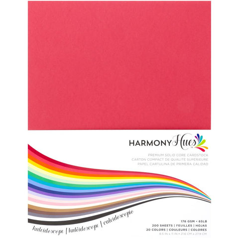 Harmony Hues 65# Cardstock 8.5"X11" 200/Pkg Kaleidoscope