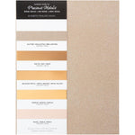 Harmony Hues  - Precious Metals Cardstock 8.5"X11" 20/Pkg Rose Gold