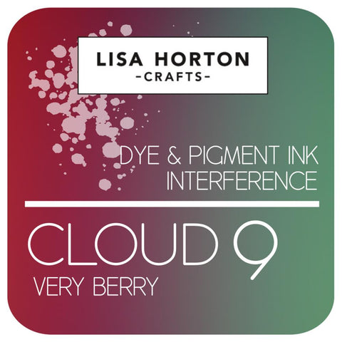 Lisa Horton Crafts Interference Ink Pad - Cloud 9 Very Berry