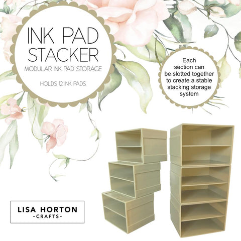 Lisa Horton Crafts Ink Stacker Modular Storage & Stickers For Ink Pads & Stickers