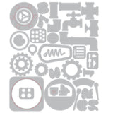 Sizzix - Thinlits Dies By Tim Holtz Vault Industrial