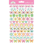 Doodlebug - Puffy Stickers Icons, Butterfly Kisses